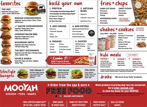 mooyah menu|mooyah menu and location.